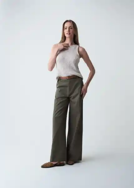 Tejido Mujer Crudo Ballueca Claro Talla S Naf Naf