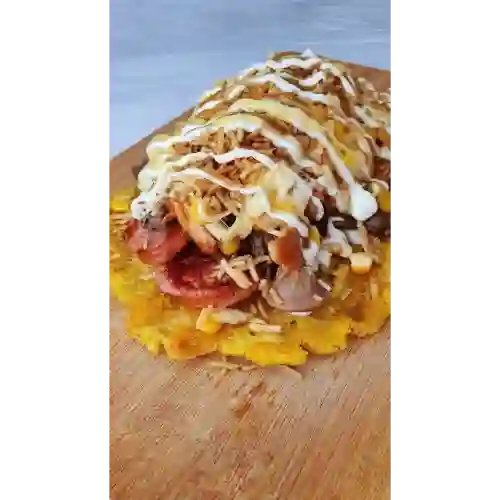 Patacón de Pollo