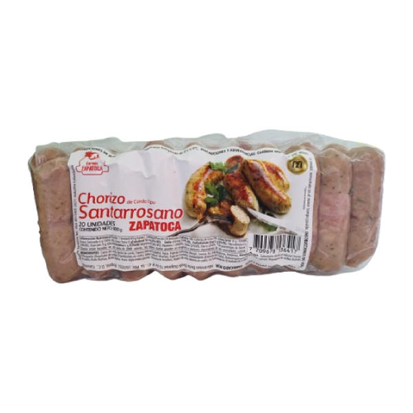 Zapatoca Chorizo Santarrosano 900 g