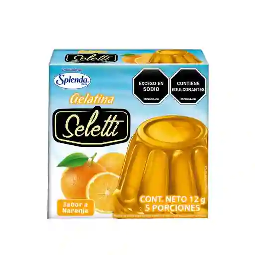 Seletti Gelatina Naranja Endulzada Con Splenda