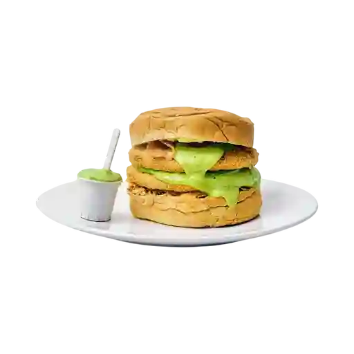 Hamburguesa Doble Pollo