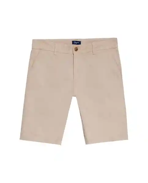 Short Colors Rocket Crudo Almidón Claro Talla 38 Chevignon