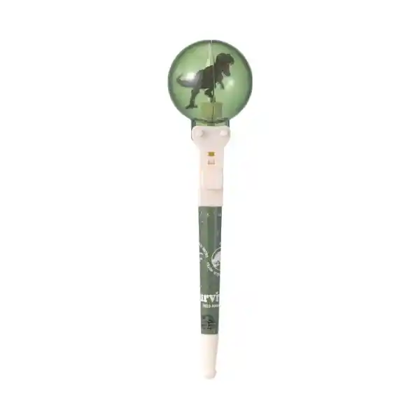 Esfero Con Tiranosaurio Serie Jurassic World Negro Miniso