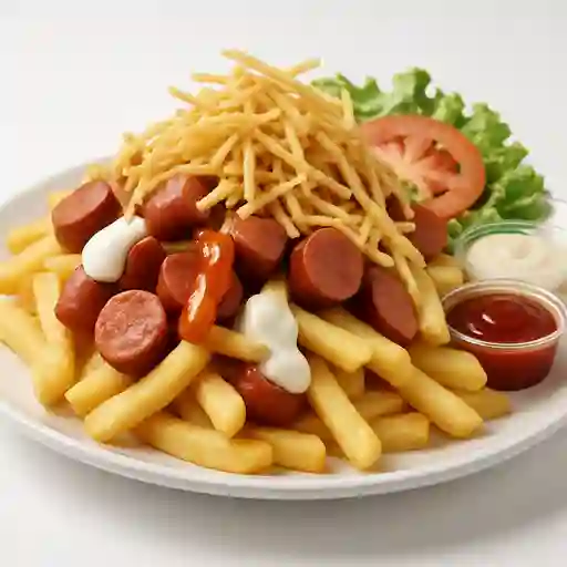 Salchipapas Especial