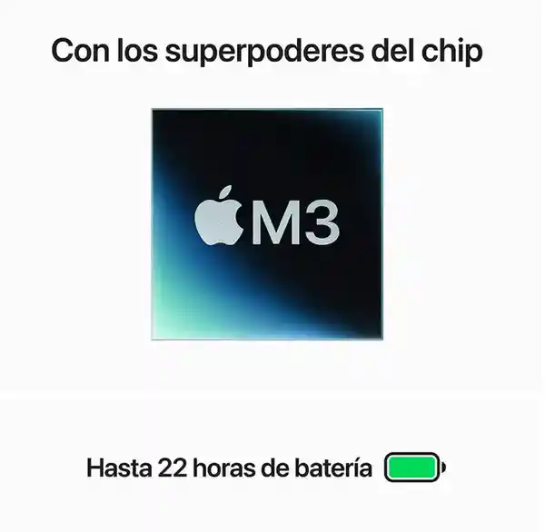 Apple MacBook Pro 14 Chip M3 512Gb Gris Espacial