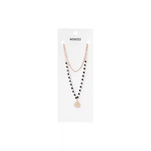 Collar Multicadena Serie Dark Miniso