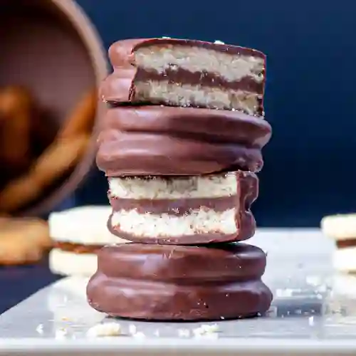 Alfajor Unidad Cubierta Chocolate