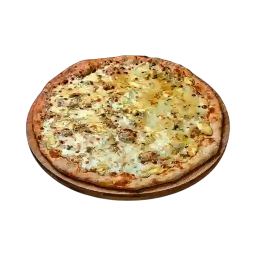Pizza Mediana Pollo y Champiñones