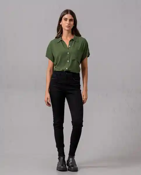 Camisa Mujer Verde XL 210F050_VER186114 Rifle