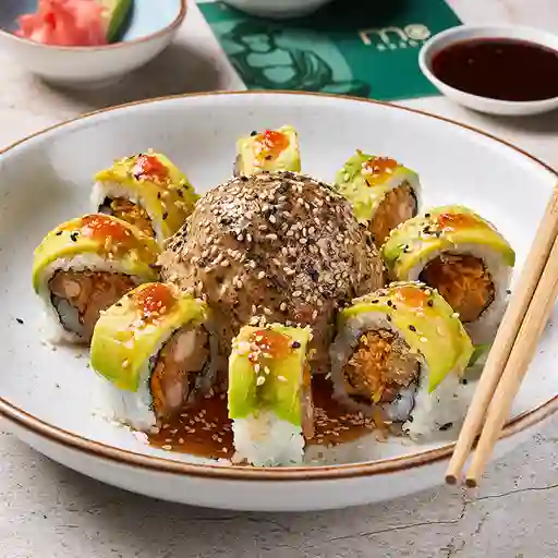 Sushi volcano