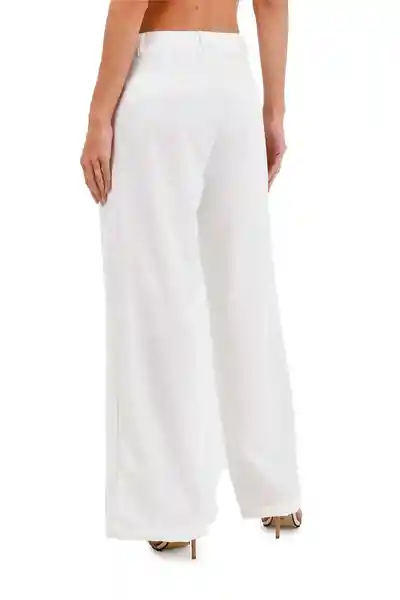 Pantalón Buena Mar-Marfil XS Mercedes Campuzano