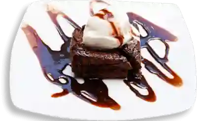 Brownie con Helado