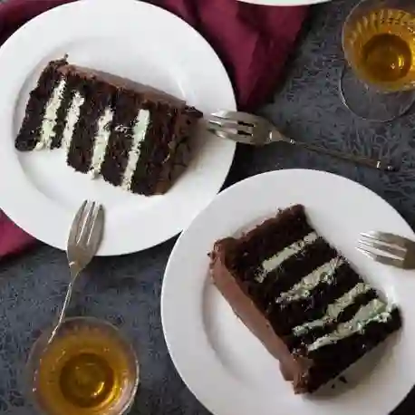 Torta de Chocolate y Menta Griega