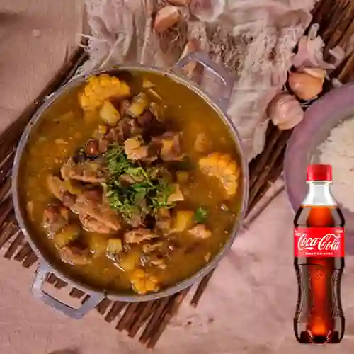 Combo Sancocho Mondongo Personal +Cocacola Orig 400ml