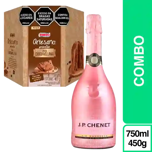 Combo JP Chener + Artesano Panetón Chocoavellana 450 g