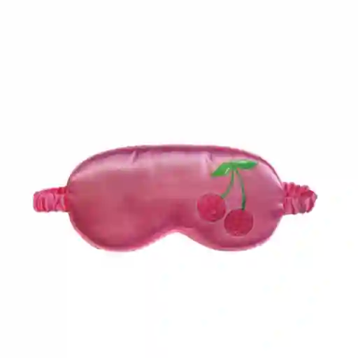 Antifaz Satinado Para Dormir Serie Cherry Valentine Rosa Miniso