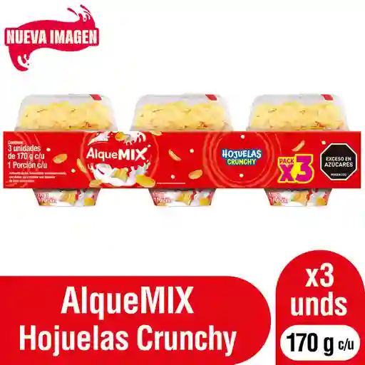 Alqueria Alquemix Hojuelas 170 g X 3 Und