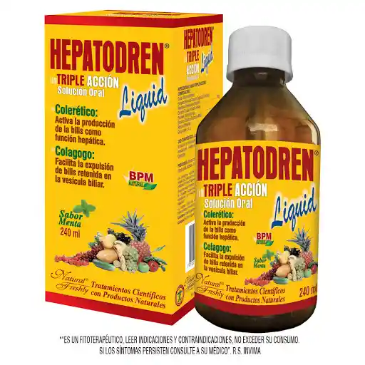 Hepatodren Jarabe * 240 Ml