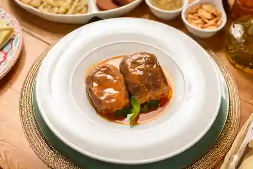 Berenjenas Rellenas Plato