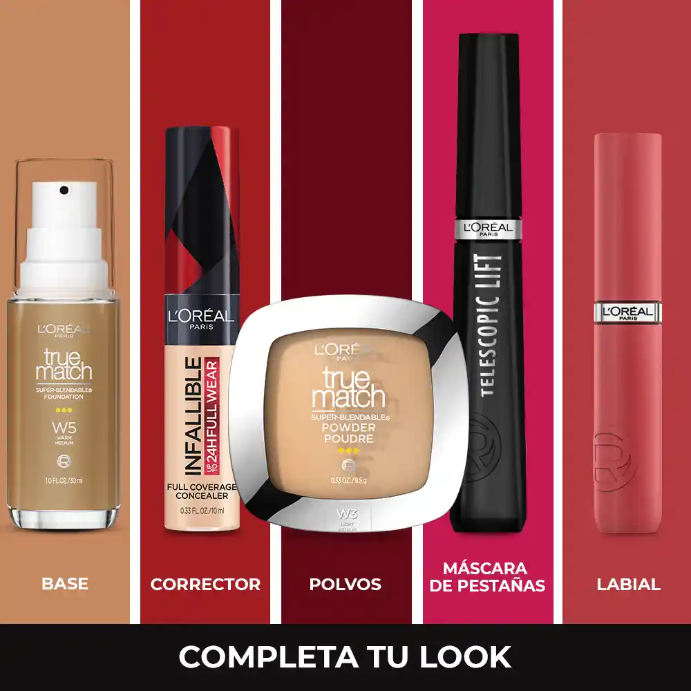 Base Líquida LOréal Paris True Match 30 mL