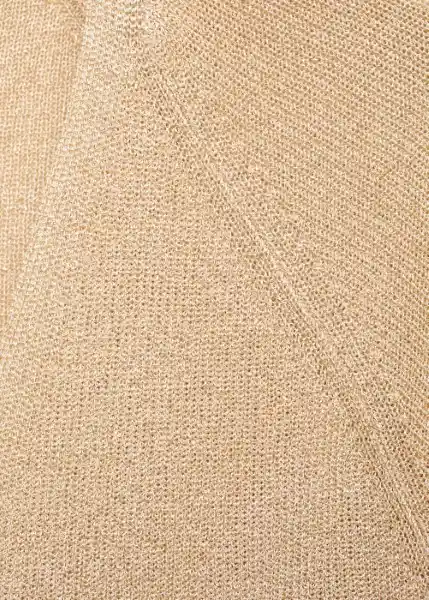 Jersey Kling Oro Talla S Mujer Mango