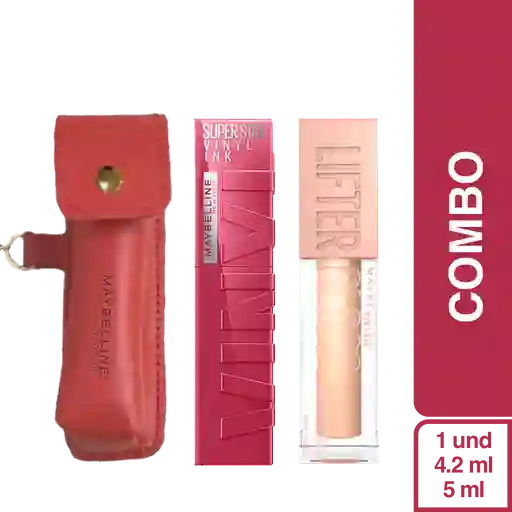 Combo Lifter Gloss Sun + Vinyl Ink Coy + Porta Labial