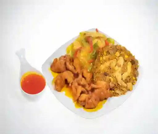 Combo Pollo a la Naranja