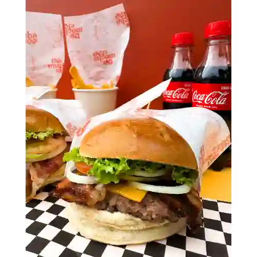 Hamburguesa Doble Pollo Especial