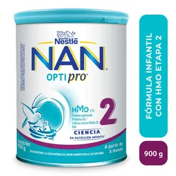 Fórmula infantil en polvo NAN OPTIPRO 2 x 900g