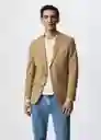 Americana Verner Beige Talla 54 Hombre Mango