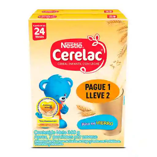 Cerelac Cereal Infantil con Leche