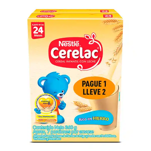 Cerelac Cereal Infantil con Leche