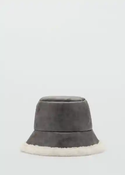 Gorro Bondi Gris Mujer Mango