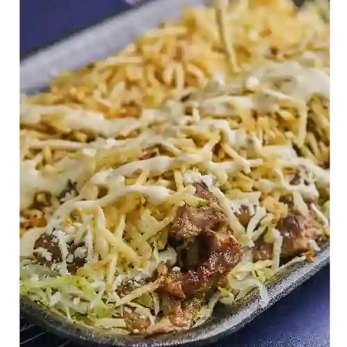 Chuzo desgranado de carne