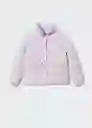 Anorak Maffa Lila Talla 10 Niñas Mango