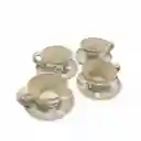 Set Pocillo y Plato Caona Ambiente Gourmet
