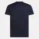 Reebok Camiseta Id Traintech Tee Entrenamiento Hombre Azul S