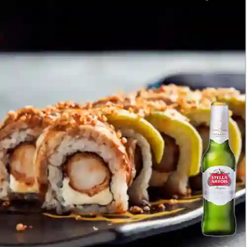 Combo Unagui + Cerveza Stella Artois Bot. 330ml