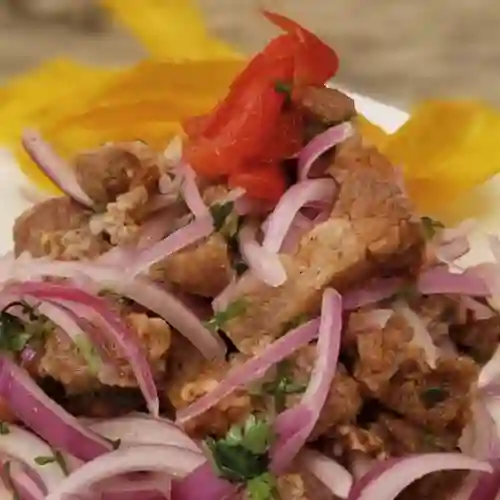 Ceviche de chicharrón