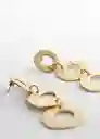 Pendientes Alexia Oro Talla 99 Mujer Mango