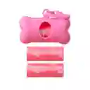 Miniso Dispensador de Bolsas Pet Series Rosa