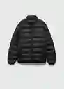 Abrigo Anorak Jacketw7 Negro Talla 22 Niños Mango