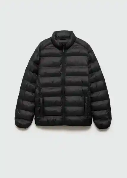 Abrigo Anorak Jacketw7 Negro Talla 22 Niños Mango
