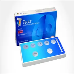 Tecta Pantoprazol Magnésico 40 Mg en Tabletas