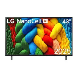 Lg Televisor Smart Nanocell Ai Nano80 4K 2025 43 Pulgadas