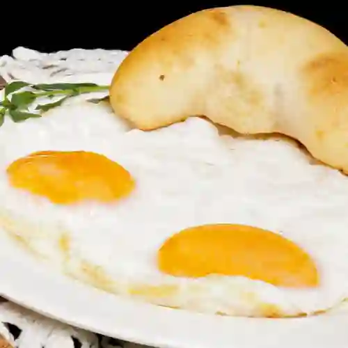 Combo huevos fritos, revueltos o pericos