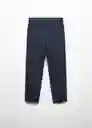 Pantalón Nico Navy Talla 07 Niños Mango