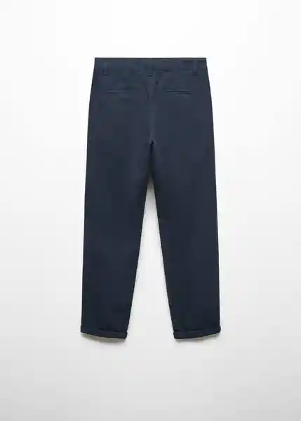 Pantalón Nico Navy Talla 07 Niños Mango