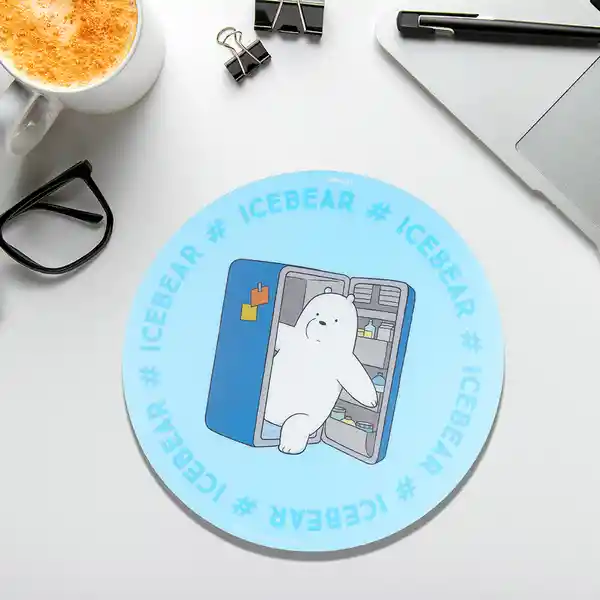 Pad Mouse we Bare Bears Collection Azul Wbb Miniso