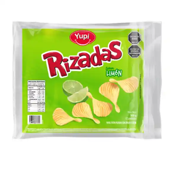 Rizadas Papas Fritas Sabor a Limón